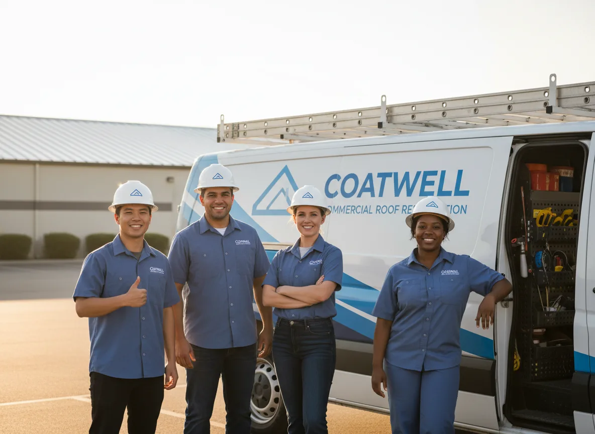 Commercial roof coating company in Littleton, MA